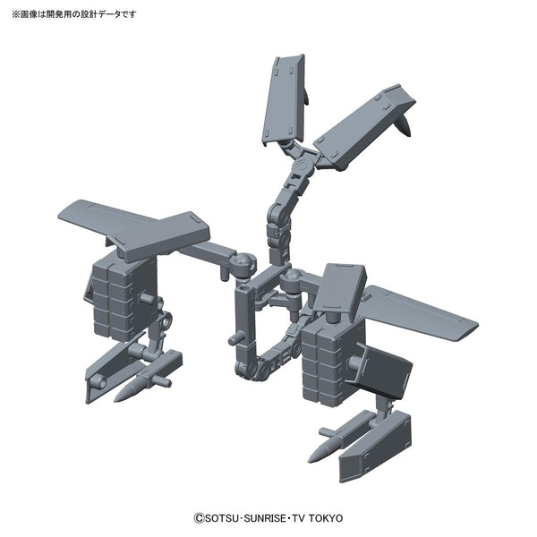 Bandai 1/144 HGBC Ballden Arm Arms alternative setup