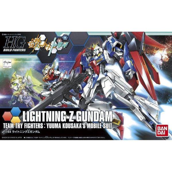 Bandai 1/144 HGBF Lightning Z Gundam package artwork