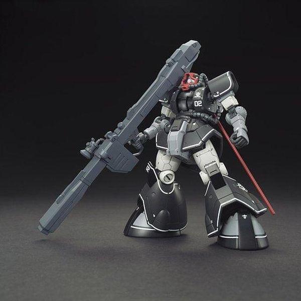 Bandai 1/144 HG YMS-08B Dom Test Type Prototype Mobile Suit front on view.