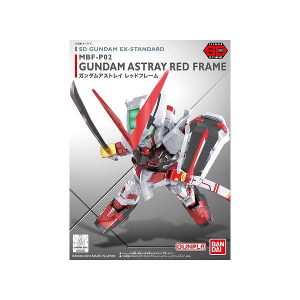 Bandai SD Gundam EX Standard Astray Red Frame package artwork
