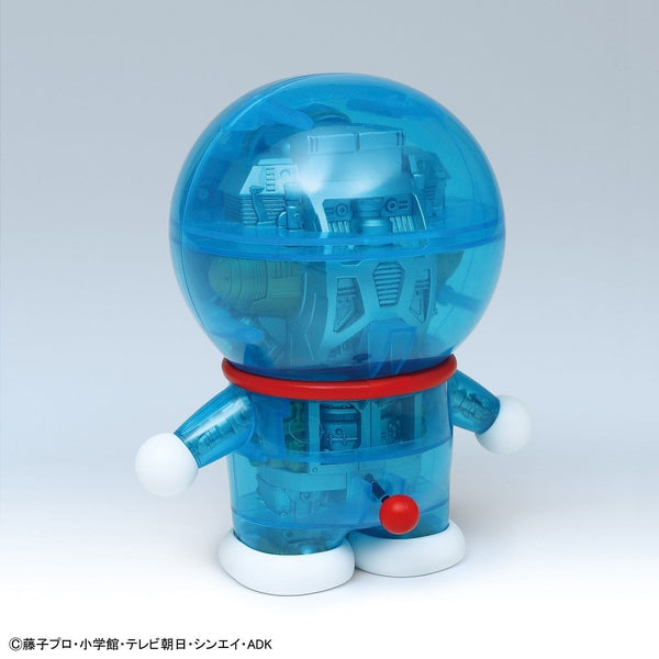 Bandai Figure Rise Mechanics Doraemon rear view clear blue colour