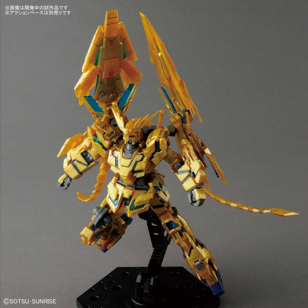 Bandai 1/144 HG Gundam Unicorn Phenex (NT Ver.) action pose