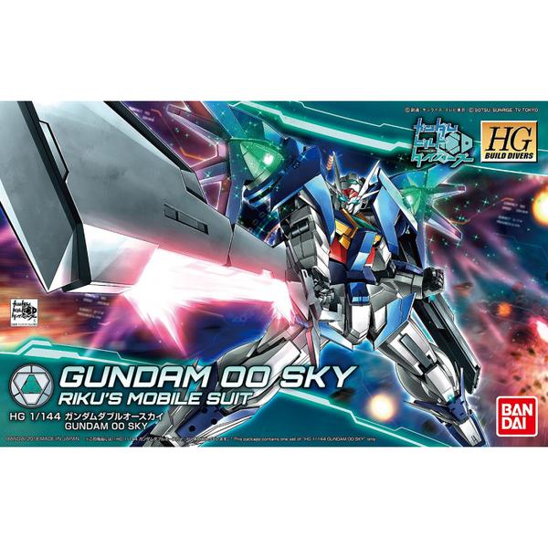 Bandai 1/144 HGBD Gundam 00 Sky package artwork