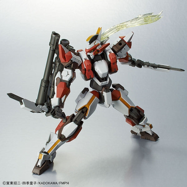 Bandai 1/60 Laevatein Ver. IV action pose with weapons