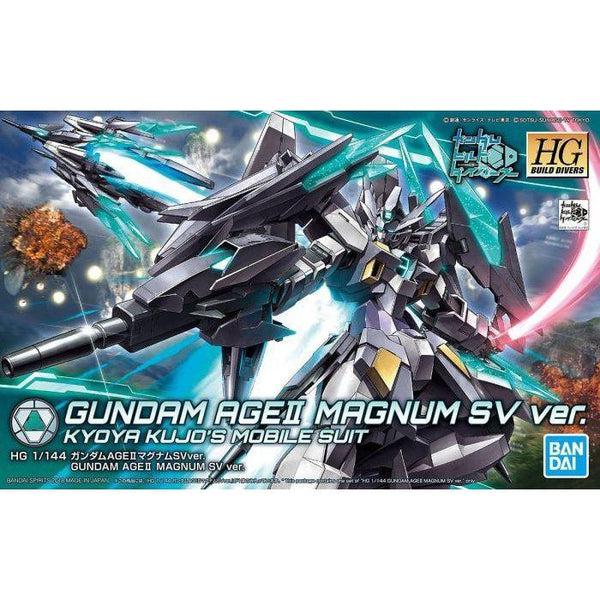 Bandai 1/144 HGBD Gundam Age II Magnum SV Ver. package artwork