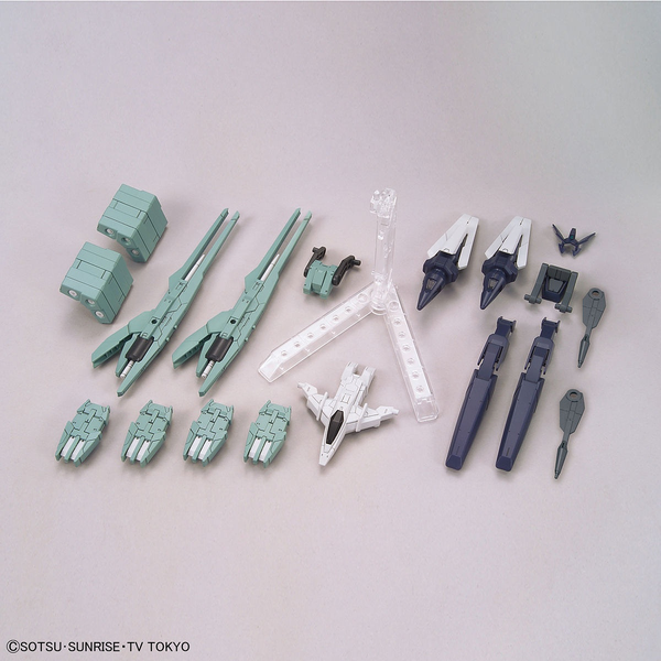 Bandai 1/144 HGBC HWS & SV Custom Weapon Set inclusions