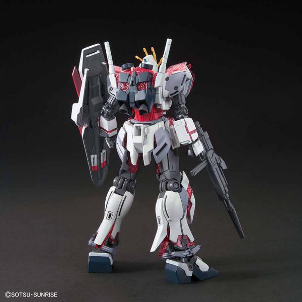 Bandai 1/144 HGUC Narrative Gundam C-Packs rear view.