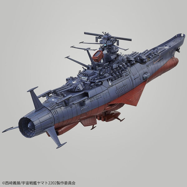 Bandai 1/1000 Space Battleship Yamato 2202 (Final Battle Ver) view  rear to front 