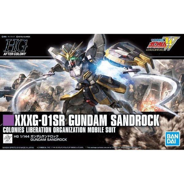 Bandai 1/144 HGAC Gundam Sandrock package artwork