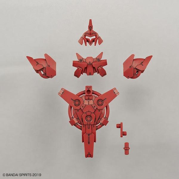 Bandai 1/144 NG 30MM Option Armour for Portanova Commander (Dark Red) inclusion grey background