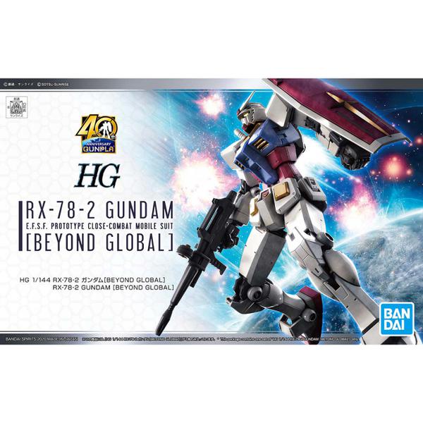 Bandai 1/144 HG RX-78-2 Gundam (Beyond Global) package artwork