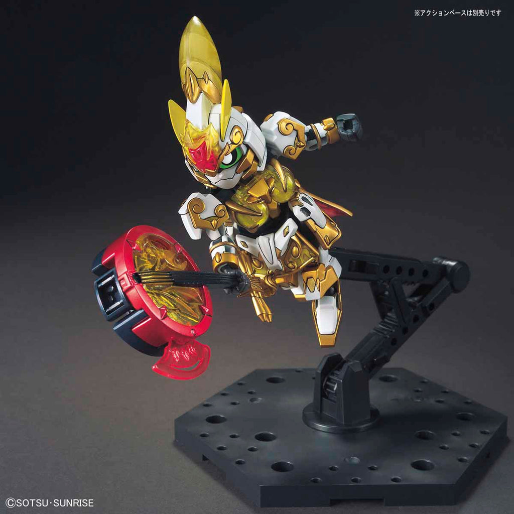 SD Sangoku Soketsuden Da Qiao Gundam Artemie  Xiao Qiao GN Archer action pose with weapon. 2