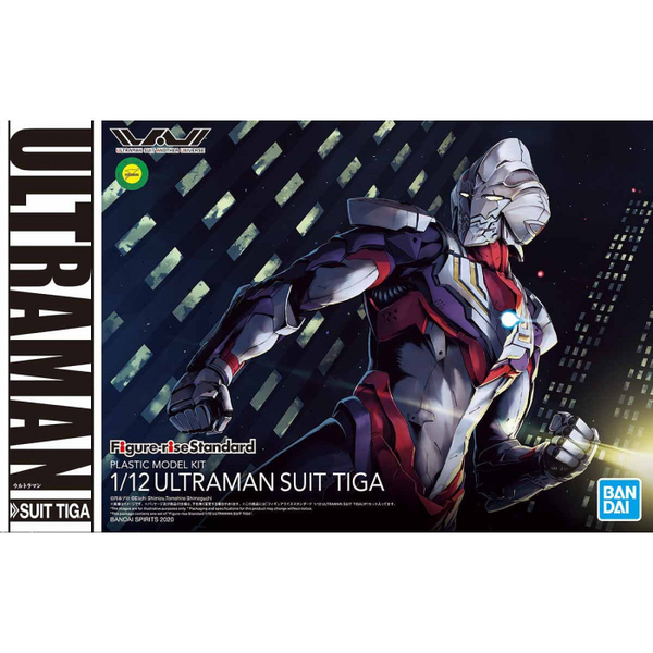 Bandai Figure-Rise Standard 1/12 Ultraman Suit Tiga package artwork