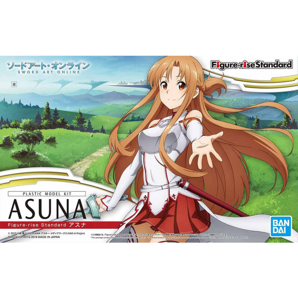 Bandai 1/144 Figure Rise Standard Asuna package artwork