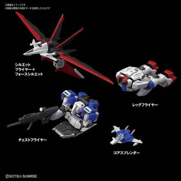 Bandai 1/144 RG Force Impulse Gundam different components can be recreated