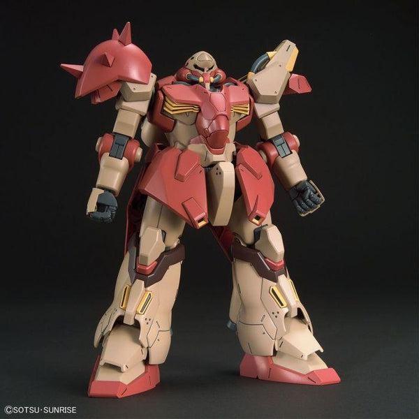Bandai 1/144 HGUC Me02R-F01 Messer Type-F01 front on view. 2