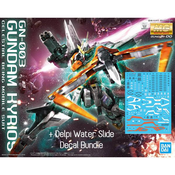Bandai 1/144 RG RX-93 Nu Gundam + Fin Effects + Delpi Water Slide Decal Bundle