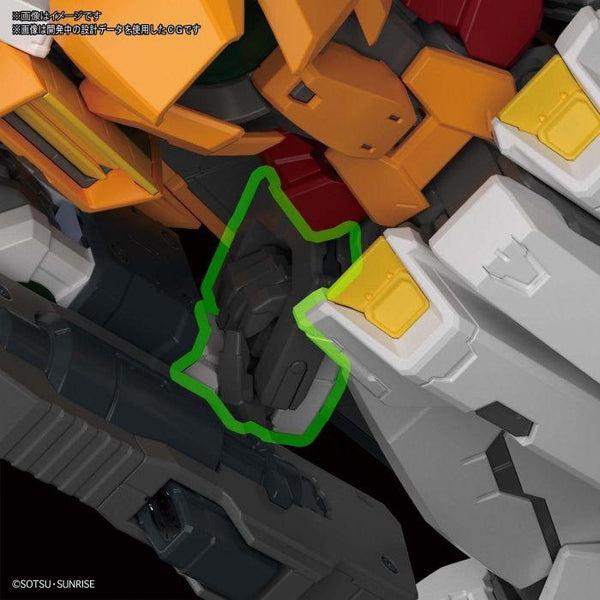 Bandai 1/100 MG GN-003 Gundam Kyrios unique hand position whilst transformed