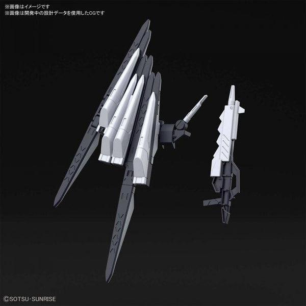 Bandai 1/144 HGBD:R Fake Nu Weapons what is included