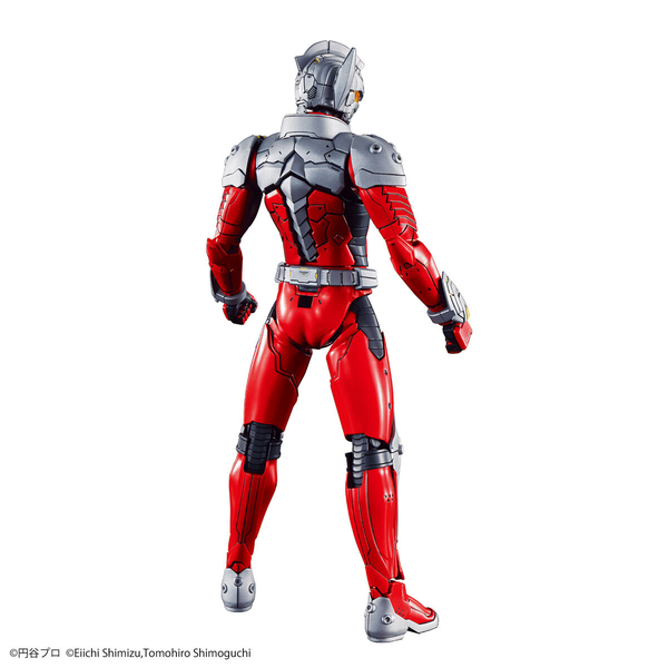 Bandai Figure-Rise Standard 1/12 Ultraman Suit Taro Action rear view.