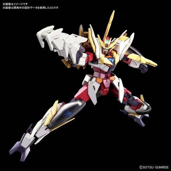 Bandai 1/144 HGBD:R Gundam Anima Rize action pose