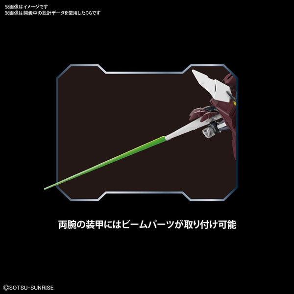 PRE-ORDER Bandai 1/144 HGBD:R Gundam Astray cgi close up of beam saber