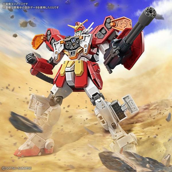 Bandai 1/144 HGAC Gundam Heavyarms sample package artwork