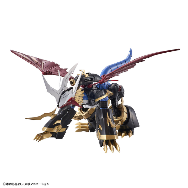 Bandai Figure Rise Standard Amplified Imperialdramon action pose with weapon. 2
