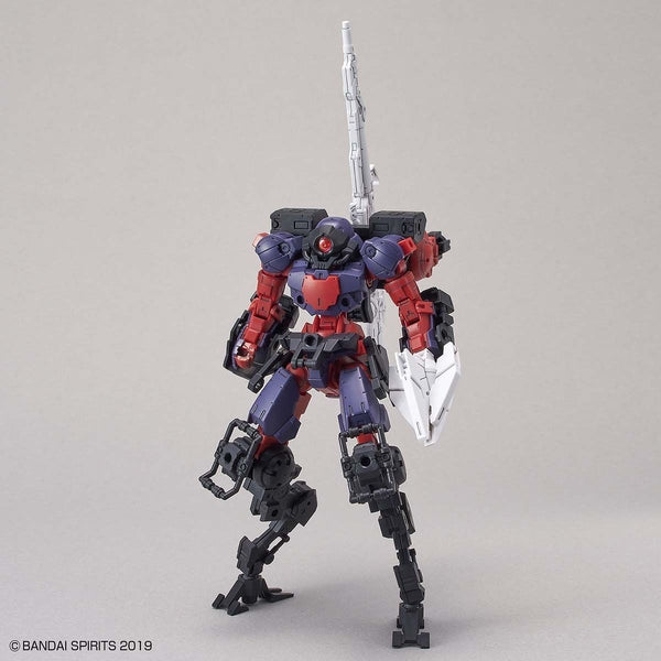 Bandai 1/144 NG 30MM BEXM-15 Portanova [Space Spec] (Dark Purple) front on view.