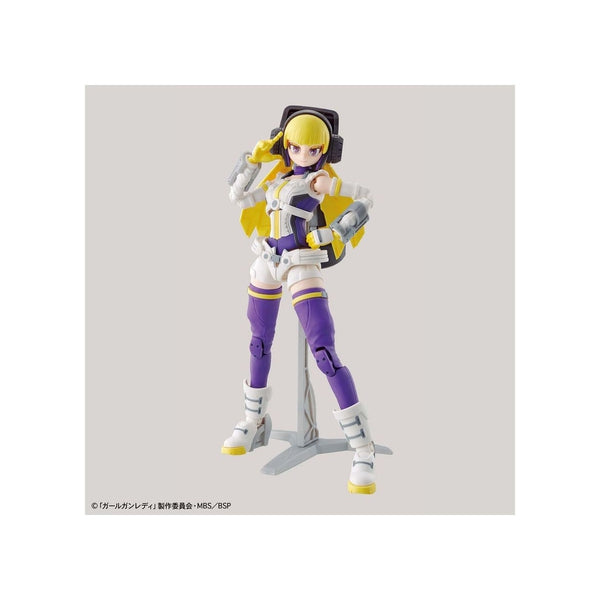 Bandai Girl Gun Lady Commander Charlotte with headphones