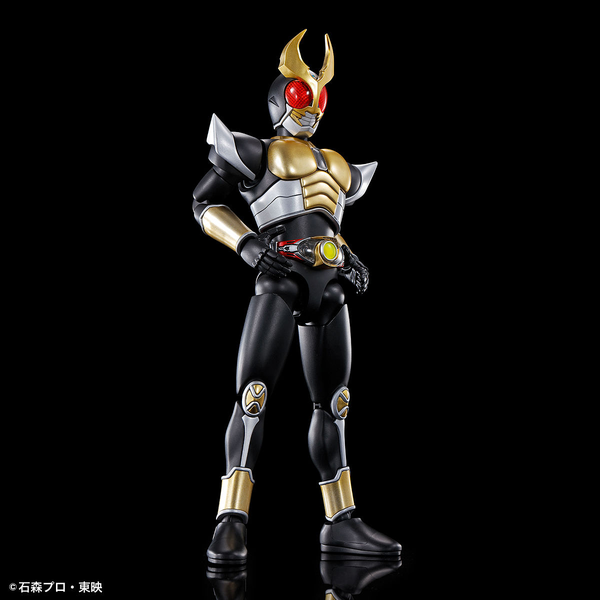 Bandai Figure Rise Standard Kamen Rider Agito Ground Form front on view. 2