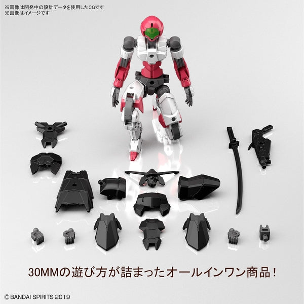 Bandai 1/144 NG 30MM EXM-A9S Spinatio Sengoku Spec First Limited Custom Joint Set included accessories