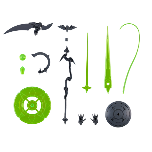 Bandai 1/144 30MS Customise Weapons (Magic Weapons) kit inclusions