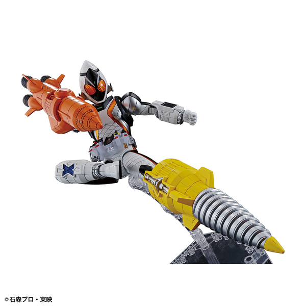 Bandai Figure Rise Standard Kamen Rider Fourze Base States with drill and rocket modules