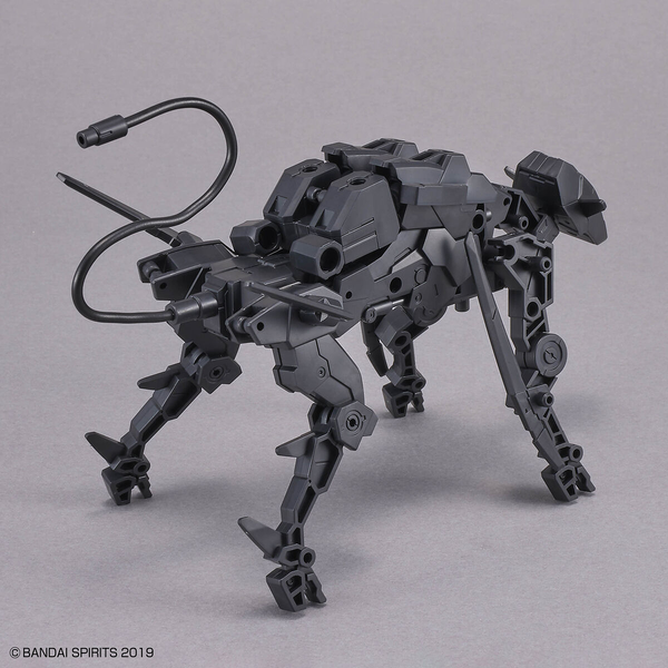 Bandai 1/144 NG 30MM EXA Vehicle Dog Mecha Version rear view. rhs