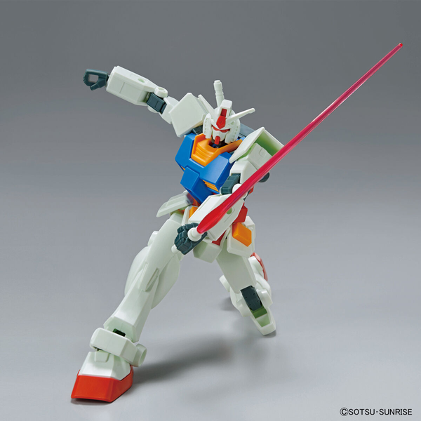 Bandai 1/144 EG RX-78-2 Gundam [full weapon set] with beam saber