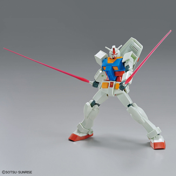 Bandai 1/144 EG RX-78-2 Gundam [full weapon set] with twin beam sabers