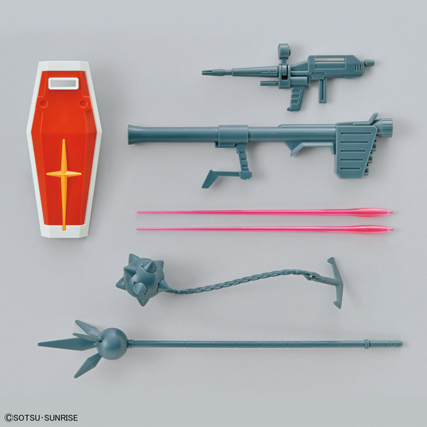 Bandai 1/144 EG RX-78-2 Gundam [full weapon set] included accessories
