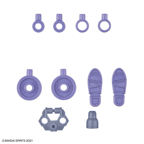 Bandai 1/144 NG 30MS Optional Body Parts Type A02 (Colour A) what's included