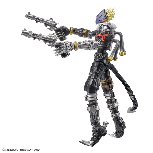 Bandai Figure Rise Standard Amplified Beelzemon action pose with weapons