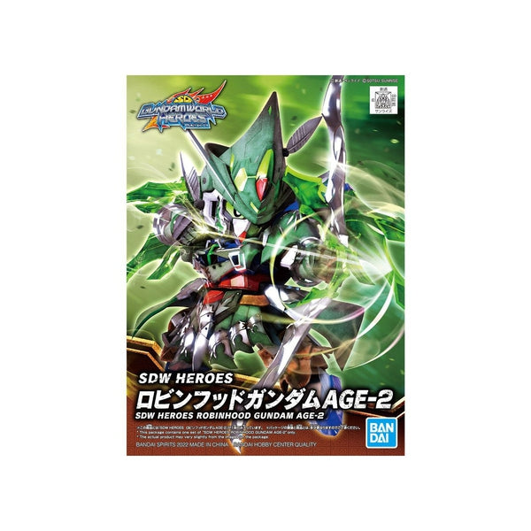 Bandai SDW Heroes Robinhood Gundam Age-2 package artwork