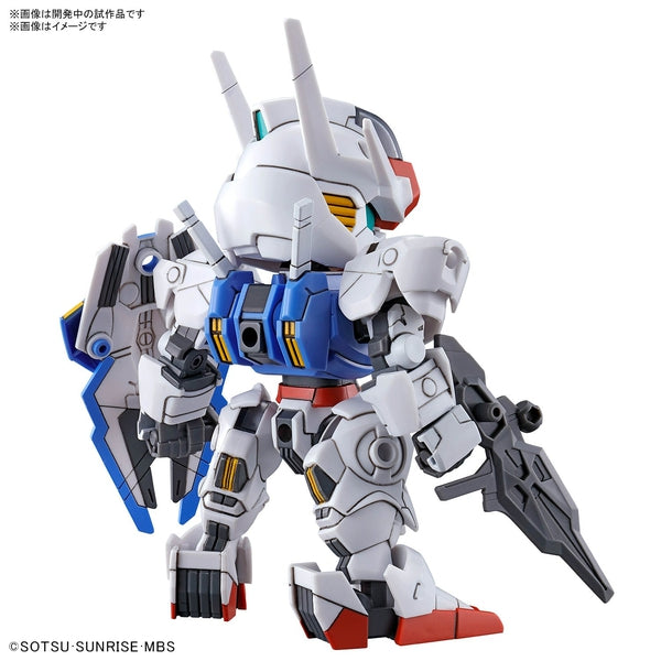 Bandai SDEX Gundam Aerial rear view.