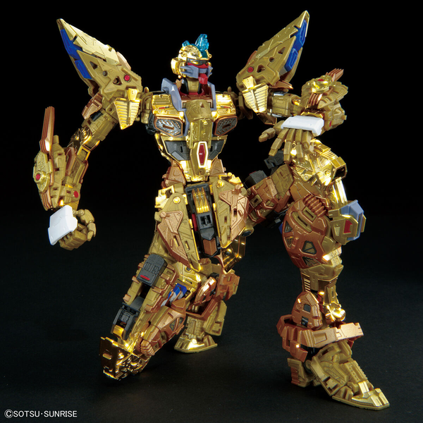 Bandai 1/100 MGEX Strike Freedom Gundam gold inner frame kneeling pose
