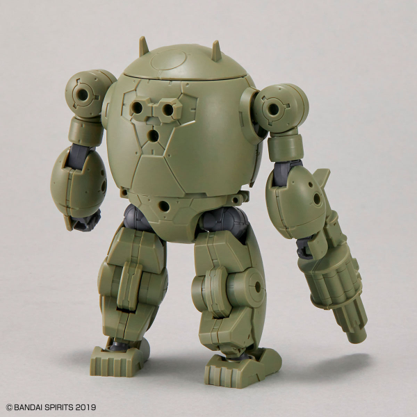 Bandai 1/144 NG 30MM EXA Vehicle (Armoured Assault Mecha Ver.) rear view.