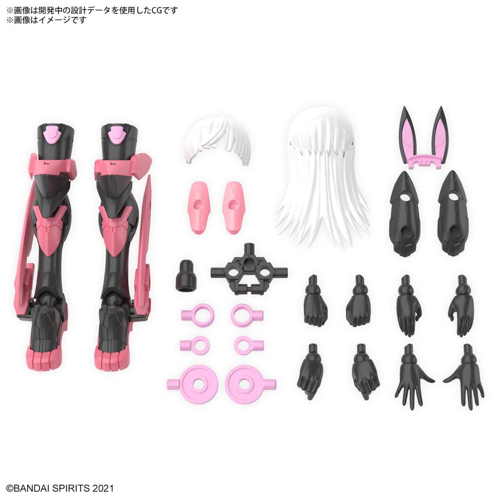 Bandai 1/144 NG 30MS SIS-T00 Ruruneru (Colour B) accessories included