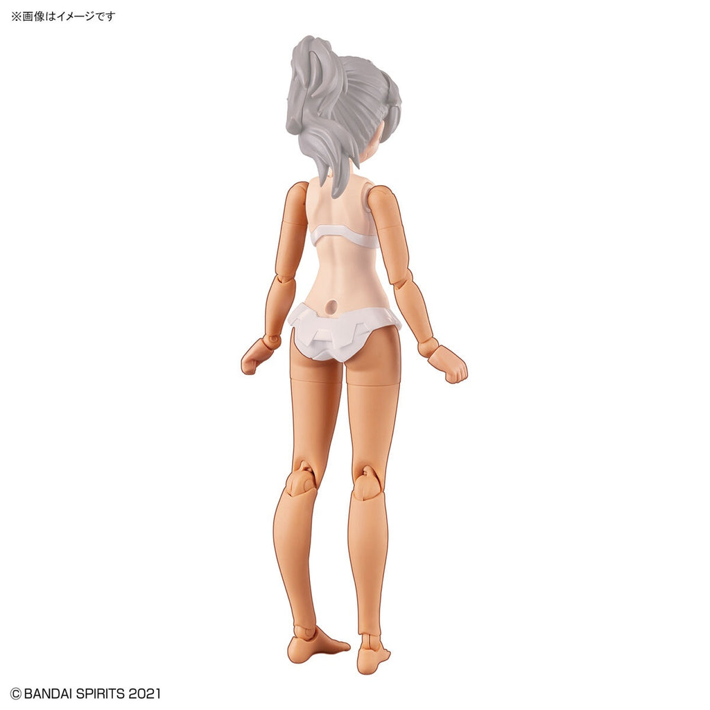 Bandai 1/144 NG 30MS Optional Body Parts Arms & Legs (Colour C) example  rear view.