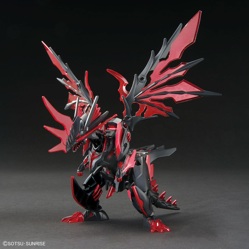 Bandai SDW Heroes Dark Grasper Dragon front on view.