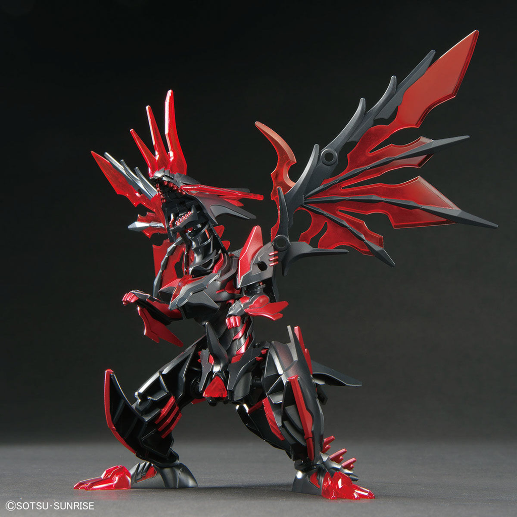 Bandai SDW Heroes Dark Grasper Dragon action pose on hind legs