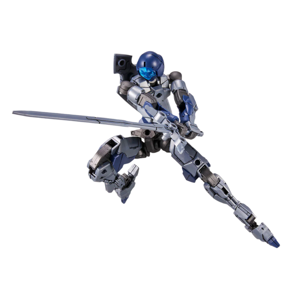 Bandai 1/144 NG 30MM EXM-A9K Spinatio (Knight Specification) action pose with weapon. 