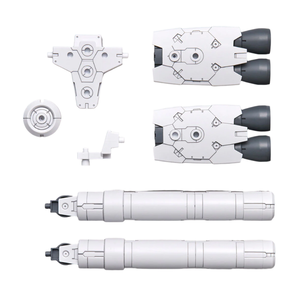 Bandai 1/144 NG 30MM Optional Parts Set 10 (Large Propellant Tank Unit) inclusions